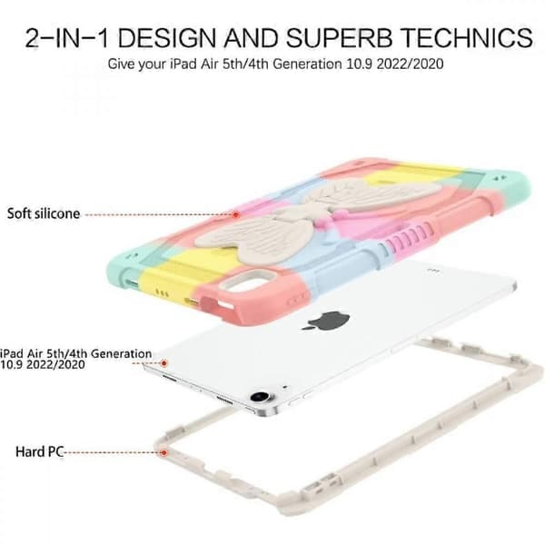 Tabletcover Sommerfuglestativ til iPad Mini 6 (2021)