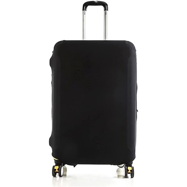 Svart elastisk beskyttende bagasjedeksel for 28 koffert