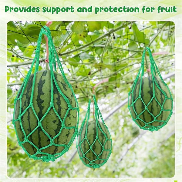 12 Pcs Watermelon Net Melon Net Hammock Melon Cradle Plant and Garden Support Pumpkin Support Hanging B
