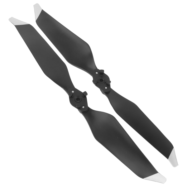 8331F Good Performance Propeller Quick Release Blades til DJI Mavic Pro Platinum RC DroneBlack Silver Edge