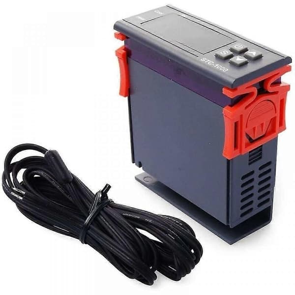 STC-1000 220V Allsidig Termostat Temperaturkontroller Kalibrering Fahrenheit & Celsius Display + Sensorprobe