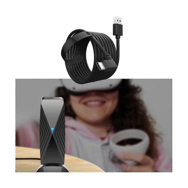 For Meta Quest3 3.0 Link Cable Steam VR High Speed Stable Data Transfer Can Mirror Screen