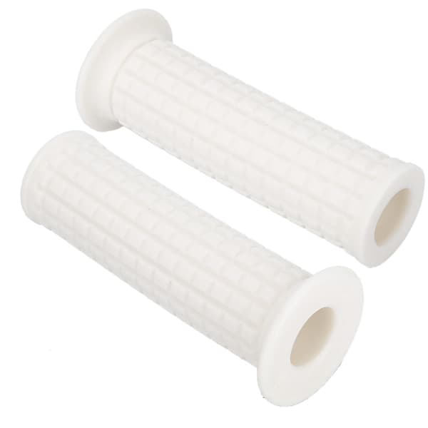 7/8\" 22mm Universal Retro Motorcykel Styr Endegreb Hvid