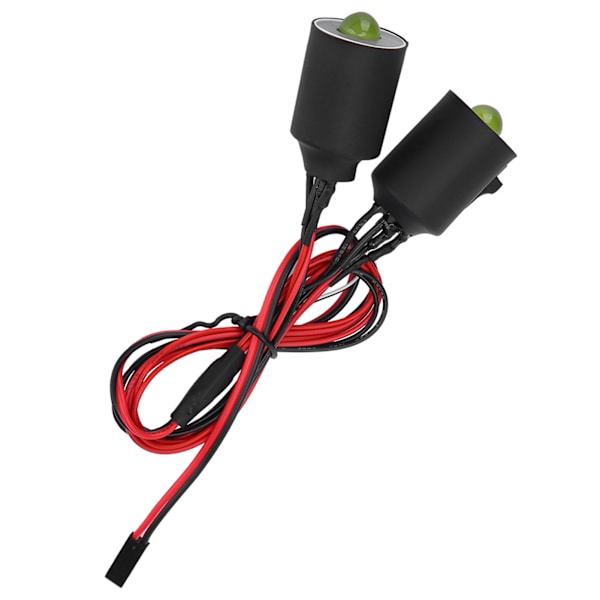 1/10 RC Universell Strålkastare Fjärrkontroll Bil LED-ljus 22mm DIY Modifieringstillbehör Blå Vit