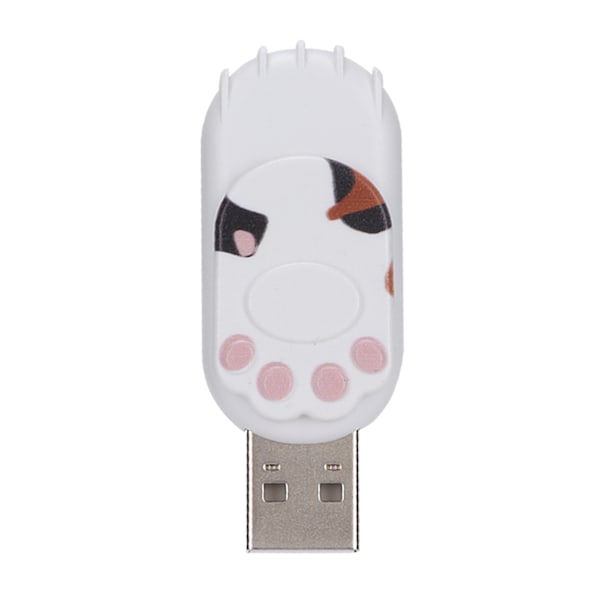 Flash Disk Bærbar Sød Kattepote Form Thumb Memory Stick til Informationslagring Dataoverførsel Gave Farverig Cool 64GB