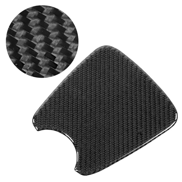 Konsolkopphållare Panel Trim Kolfiber Dekal Passar för Prius 2012‑2015 LHD