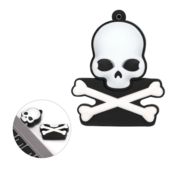 U Disk Kraniet Personlighed Nye Gaver Kompakt Mini U Disk Flash Disk Halloween Gaver 128GB