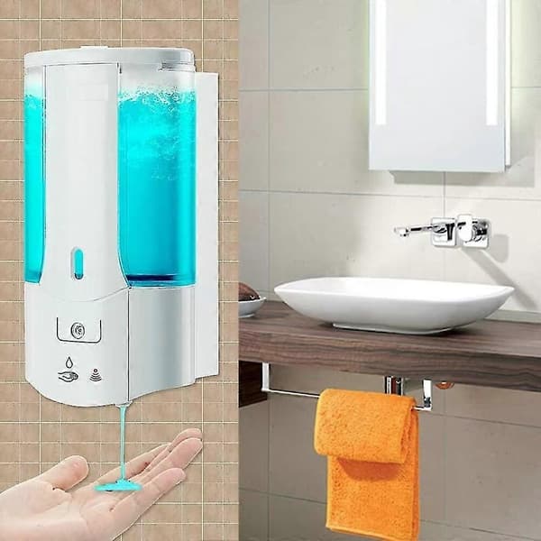 450 ml automatisk vægmonteret sæbedispenser med infrarød sensor