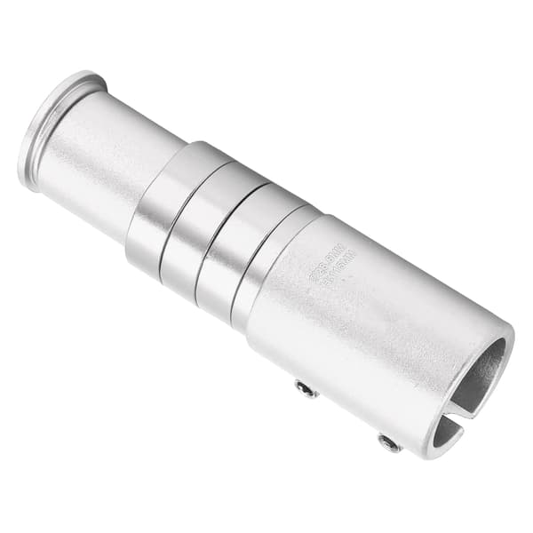 Bicycle Fork Steerer Tube Extender Aluminum Alloy Bike Stem Riser Handlebar Adapter Silver 0.6