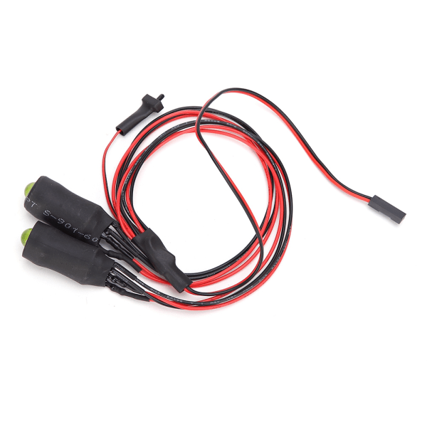 1/10 13mm RC Allmän Strålkastare Fjärrkontroll Bil LED-ljus DIY Modifiering Tillbehör Lila Gul