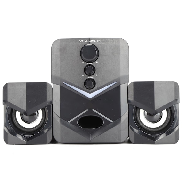 Sounder Højttaler Kablet Multimedie Desktop Stereo Højttaler med Subwoofer til Hjemmecomputer Laptop