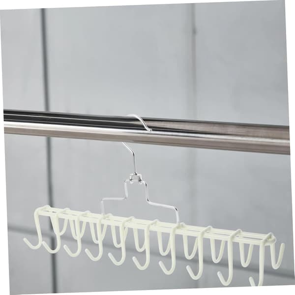 Versatile Clothes Hanger with Double Hooks - 20-Hook Versatile Hanger - Apricot*2