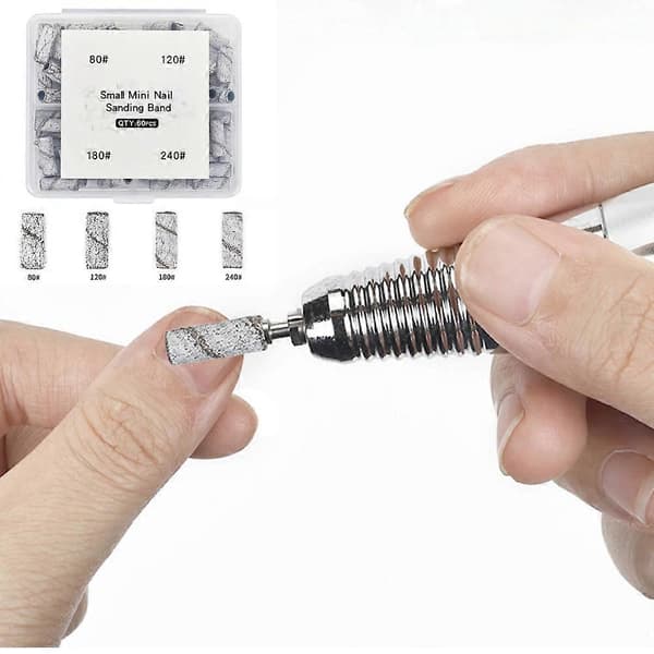 3 mm neglepoleringsslibering, 60 STK mini slibering