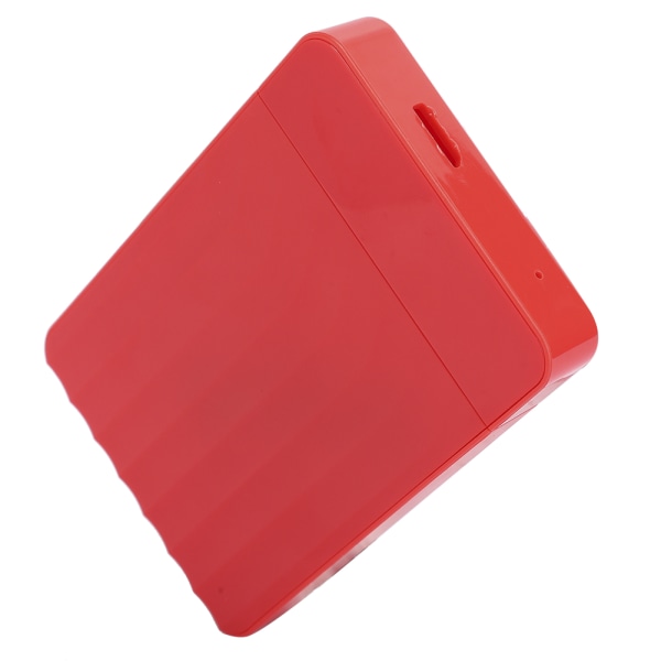 Harddisk-kabinett HDD-kapsling Notebook-deler USB3.0 2,5-tommers SATA til USB Solid State SSDRød