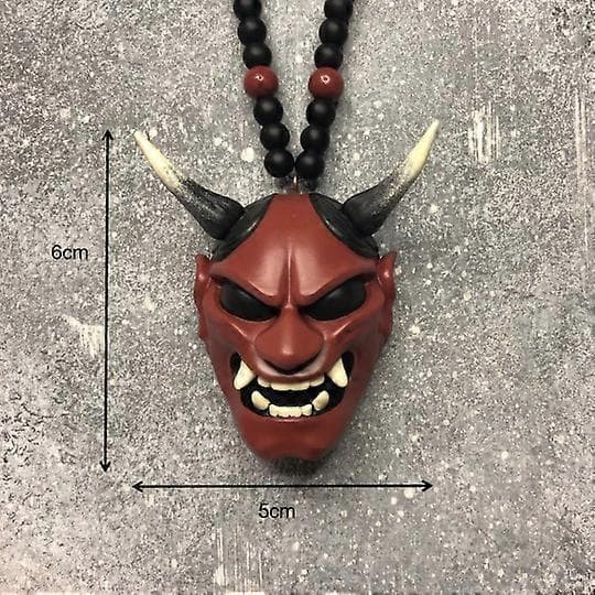 Bildekor Bilinteriørtilbehør Deco Samurai Maske Ornament