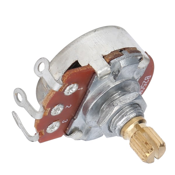 Gitarrpotentiometrar Audio Volym Taper Pot för Elektrisk Bas Musikinstrument Tillbehör