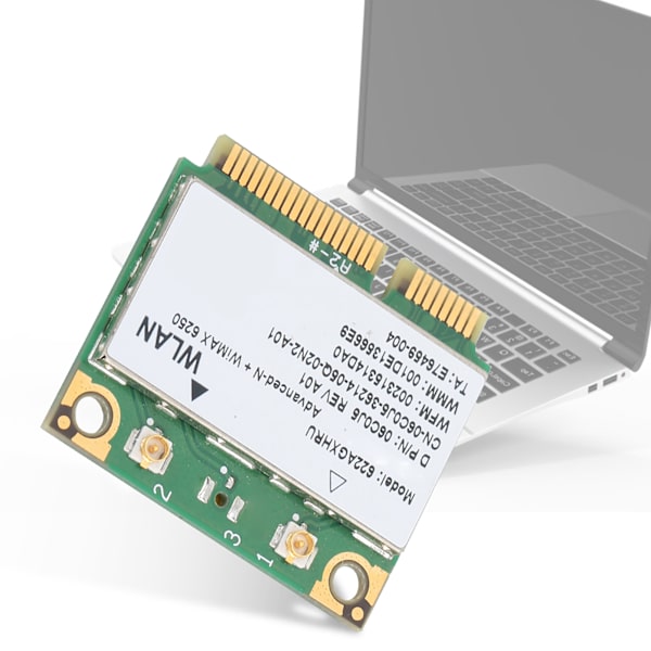 Til Intel 6250AN 622ANXHMW MINI PCIE 300Mbps 2.4/5GHZ Dual Band Trådløst WiFi Netværkskort