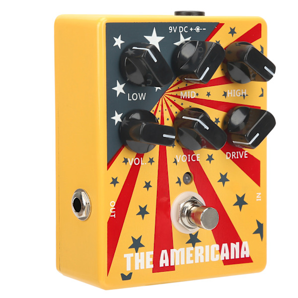 American Sound Pedal Elektrisk Guitar Effekt Simulation Tone Musikinstrument Tilbehør
