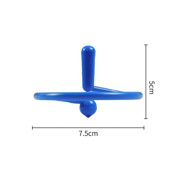 Exclamation Mark Floating Gyroscope: A Stress-Relieving Toy – Mixed 4-Color Pack