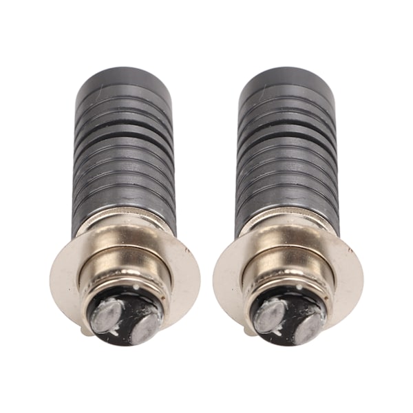 Par P15D LED-lyspærer 10 til 60V 2000LM 20W IP67 Vanntette Motorsykkel-Frontlyspærer for Lastebil Varebil SUV ATV Fullt Gult Lys