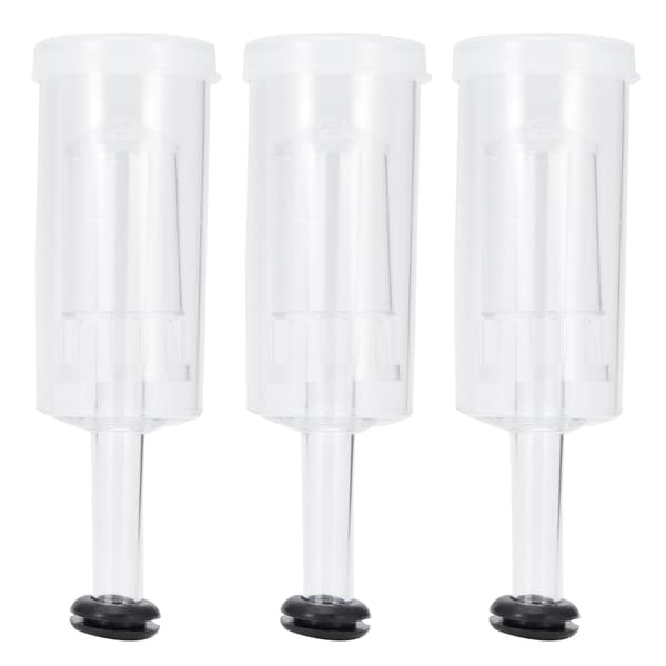 3 Pcs Homebrew Airlock with Sealing Ring for Beer Wine Fermentation Brewing Accessories 0.1
