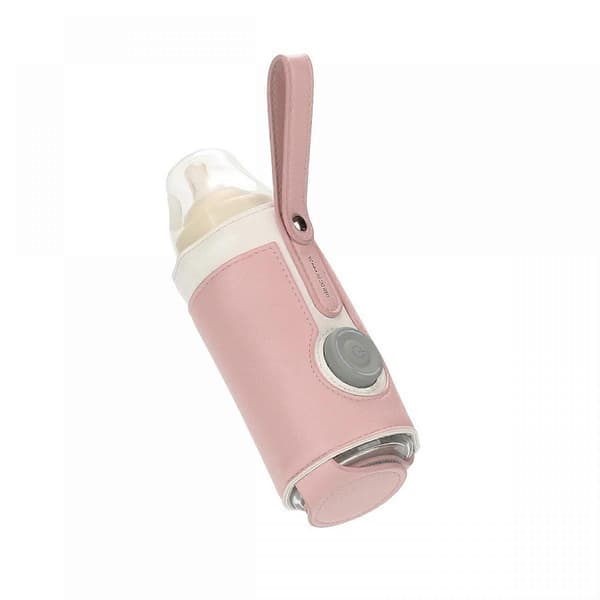 Babyflaskevarmer via USB-kabel til de fleste lyserøde