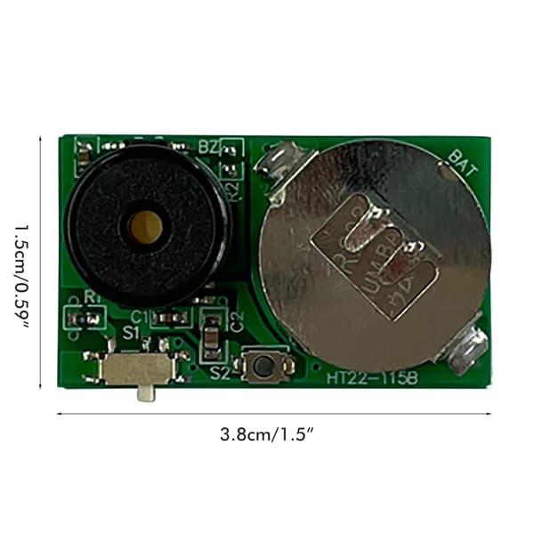 PCB Irriterende Signal Prank Enhet Morsom Skjult Lydmaker Kontor Prank Enhet 0.1
