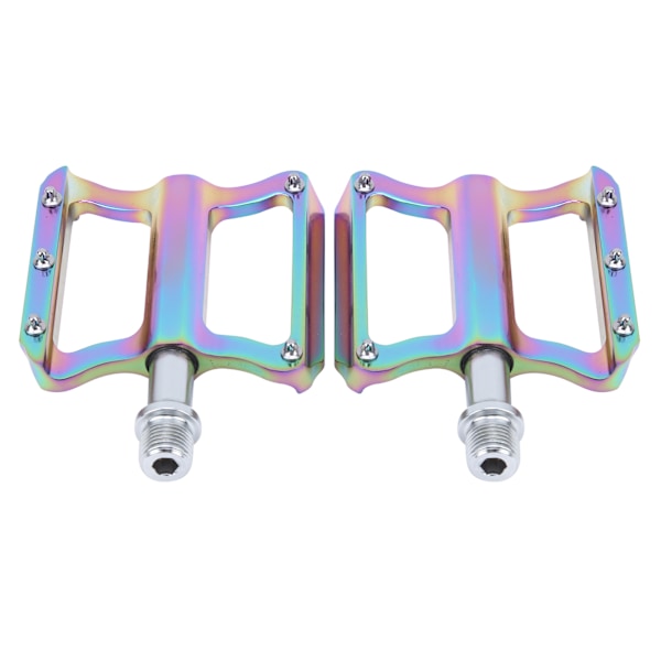 MJ032 Cykelpedal Vej Mountain Bike Aluminium Legering Pedal 10x80x20mm 9/16 Gevind Farverig