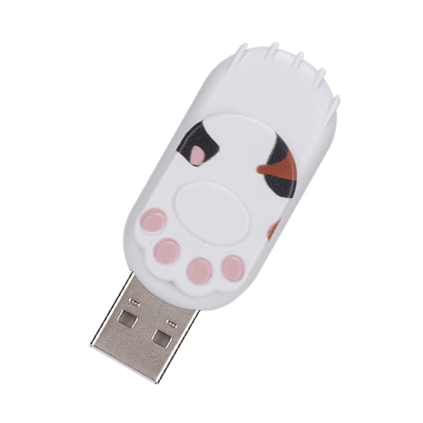 Flash Disk Bærbar Sød Kattepote Form Thumb Memory Stick til Informationslagring Dataoverførsel Gave Farverig Cool 16GB