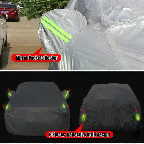 Heltäckande bilskydd kompatibelt med BMW Z4 (E89) 2009-2025 Auto UV-skyddande sol, regn, snö, vind