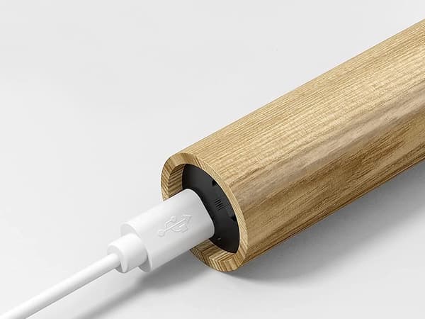 LED-lampe varm vegglampe med bevegelsessensor veggmontert magnet A