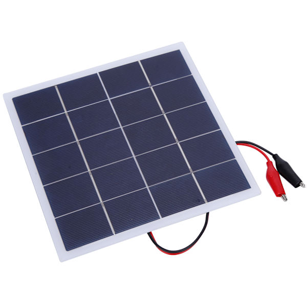4W 5V Polykristallint kisel DIY Använda Solpanel Lättvikt Enkel att Bära 172x175x2MM4W
