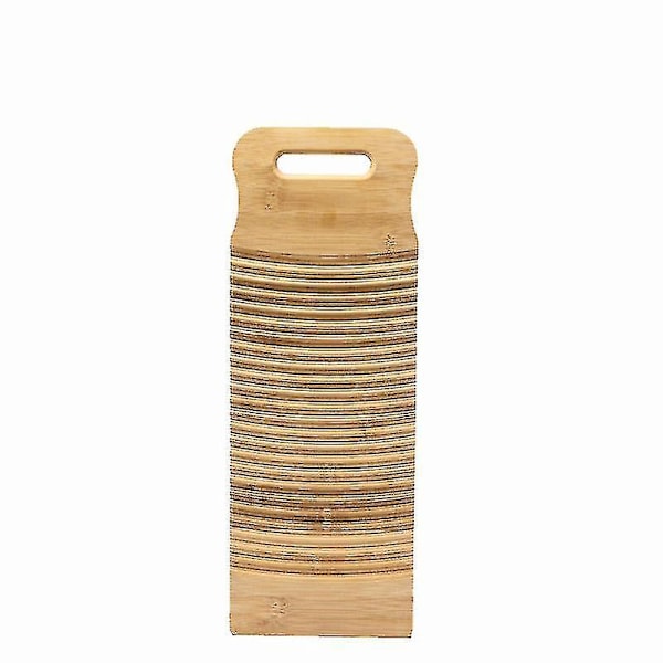 Bamboo Hand Washboard for Home Laundry - 1 Piece 49*18cm