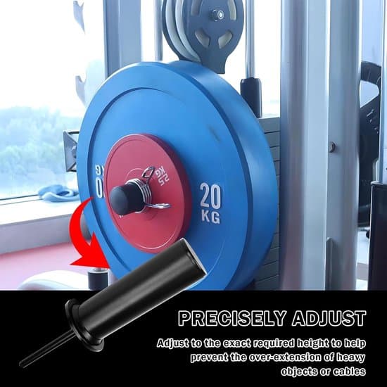 Extra viktbytesstift - Drop-style stift - Gymviktsstackar - Bärbara sporttillbehör - Multifunktionell gymutrustning