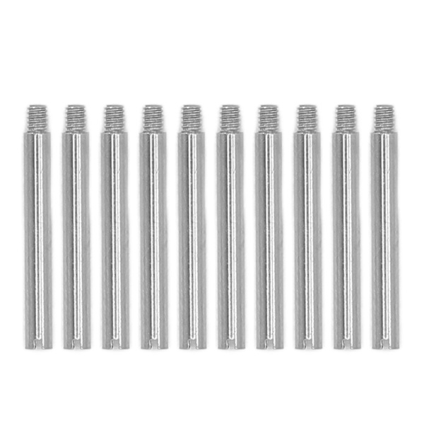 Klockarmbands Skruvstift Professionell Stål Klockarmbands Skruvrör Reparationsverktyg Tillbehör för Urmakare 0.53 X 0.05in M0.05in