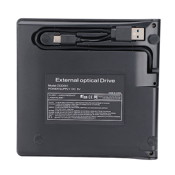 Extern DVD/CD-brännare USB3.0 TypeC Laptop Desktop Mobil Extern Optisk Enhet