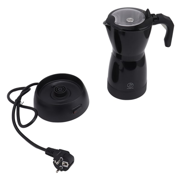 300ml Elektrisk Mokkakande 6 Kopper Visuel Elektrisk Kaffemaskine til Hjemmekøkken Dessertbutik 220‑240V EU Stik