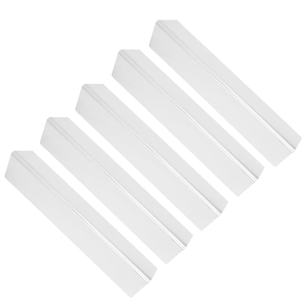 5 stk. Flavorizer Bars i rustfrit stål Rustfri BBQ-reservedele til Weber 2241298 2241398 22141141 2271001 0.6