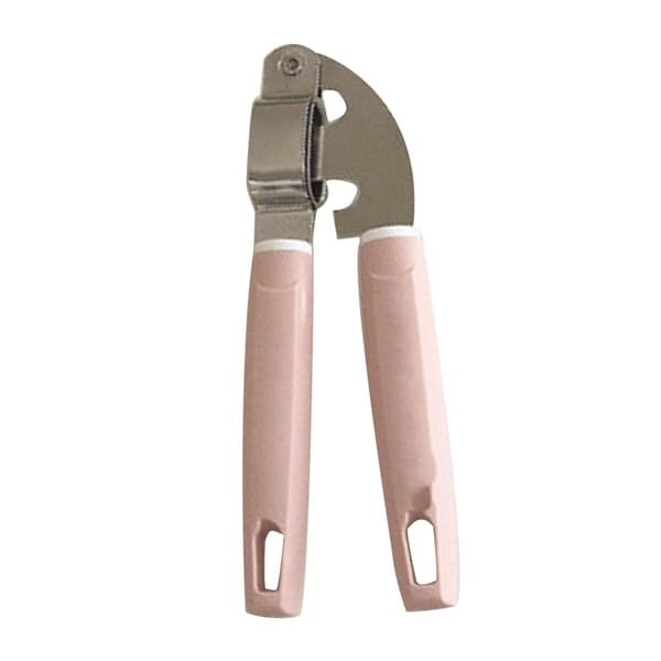 Stainless Steel Garlic Press with Plastic Handle Easy to Press and Clean Garlic Chopper for Kitchen Pink