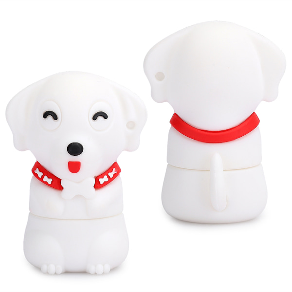Tegneserie U Disk PVC Materiale USB Lille Hundemønster Flash Pen Drive Sød Hukommelsespind 64G