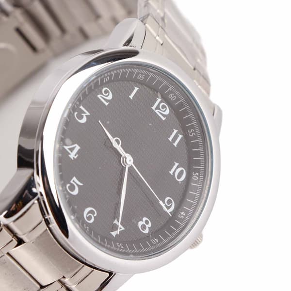 Herre Vandafvisende Quartz Ur Retrograde Prograde Chronograf med Rustfri Stålrem