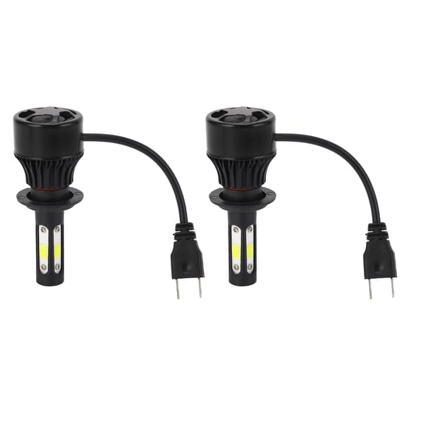 2 stk. bilfrontlykter Universal H7-kontakt LED-frontlyspære Fjernlys Sterkt frontlys 0.1