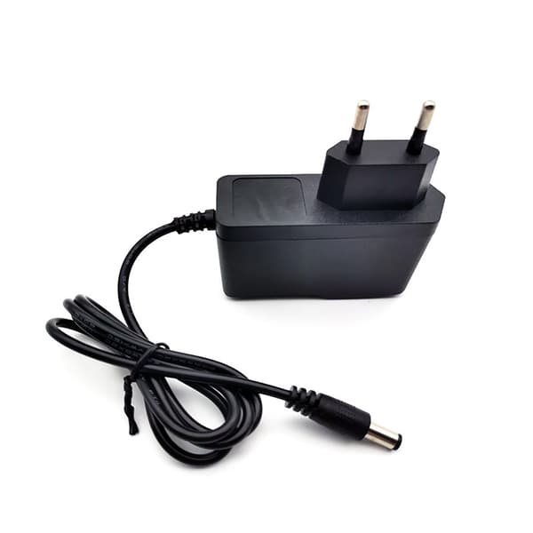 12V 1A DC strömadapter, lämplig för IP/CCTV-säkerhetskameror, Ingång: AC 100V-240V/50 eller 60Hz/0.4A