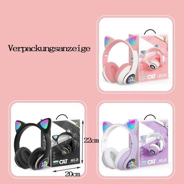 Bluetooth-hovedtelefoner til børn, foldbare hovedtelefoner til drenge/piger