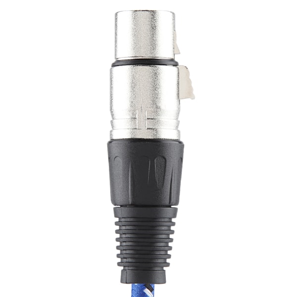 6,35 mm Skærmet Bil Audio Linje Modificeret Interconnect Kabel 1,8 m (Blå)