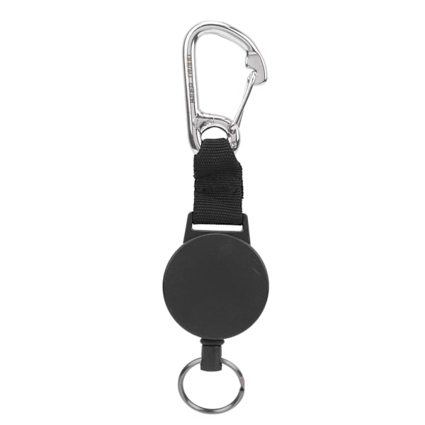 Dykkestrekke i rustfritt stål Wire Stretch Spring Rope Lanyard Anti-tapt Nøkkelring BCD Tilbehør