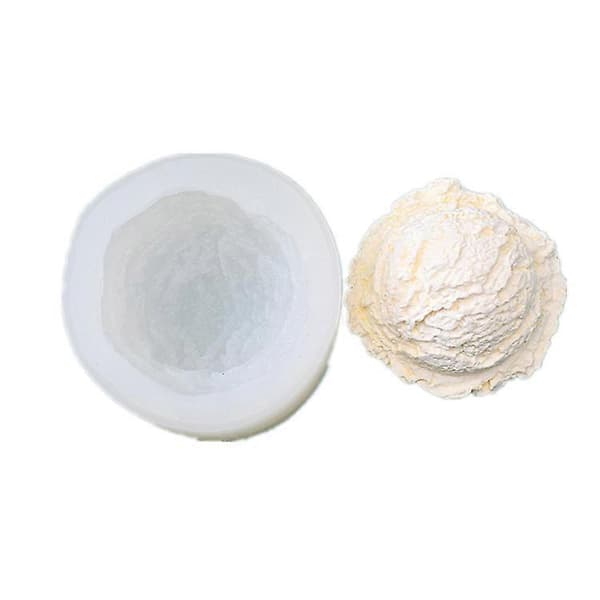 2-pak DIY Isbold Stearinlys Silikoneform