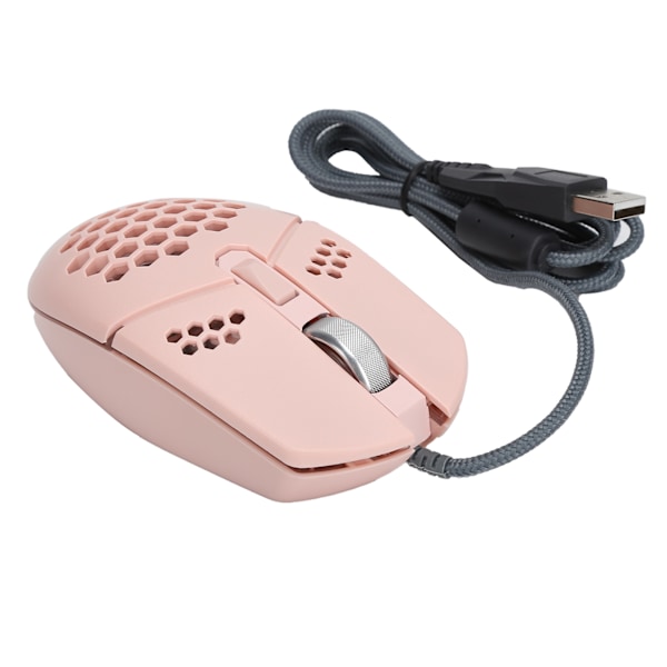 Gaming Mus RGB Baggrundsbelyst DPI Justerbar Kablet Laptop Ekstern Enhed med Køleventilator