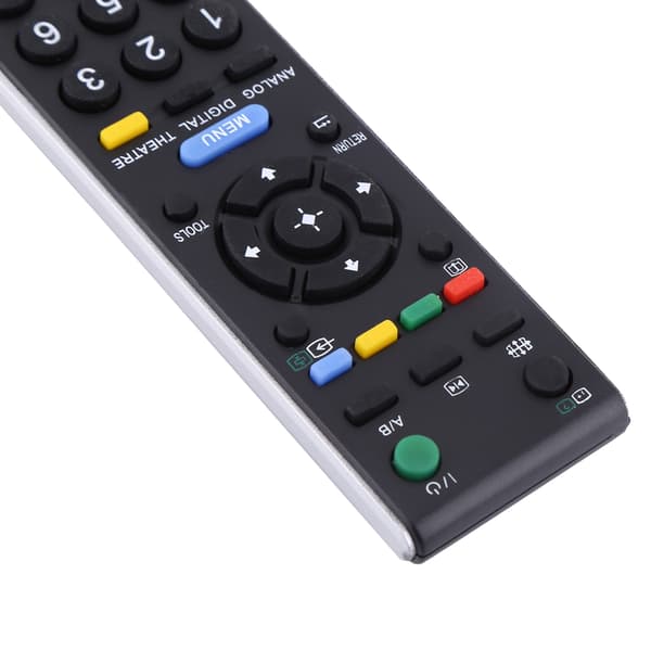 Fasjonabel RM-ED009 Delkontroller Erstatningsfjernkontroll for Sony LCD LED Smart TV Svart