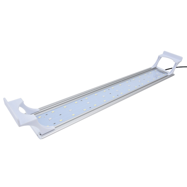 Akvarielys Fisketank Lys Dæmpbar Farveskiftende Lampe med LED Controller EU Stik 220V